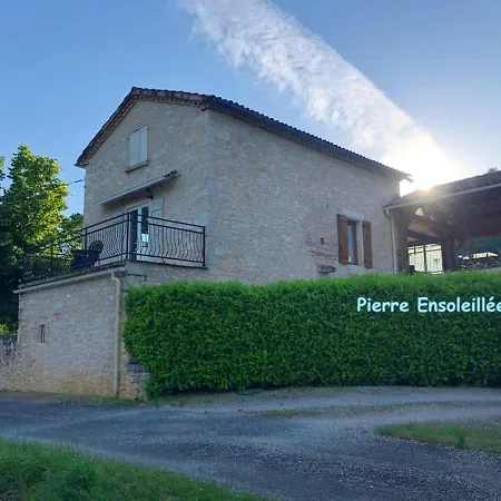 Maison Charmante Avec Vue Sur La Montagne A Saint-gery + Piscine * Saint-Gery (Lot)