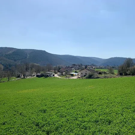 Ferienhaus Maison Charmante Avec Vue Sur La Montagne A Saint-gery + Piscine *