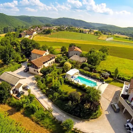 Maison Charmante Avec Vue Sur La Montagne A Saint-gery + Piscine Saint-Gery (Lot)